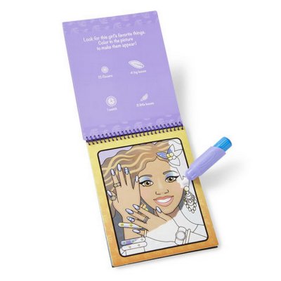 Melissa & Doug - Magické pero Make-up, 4 obrázky