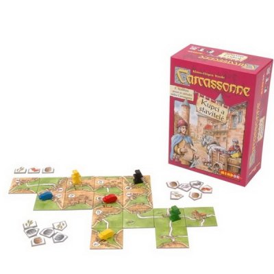 Mindok Carcassonne - rozšírenie 2 Kupci a stavitelia