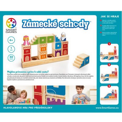 Smart Games Zámocké schody, 48 rébusov