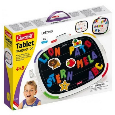 Quercetti Tablet Magnetico obojstranný - Písmenká
