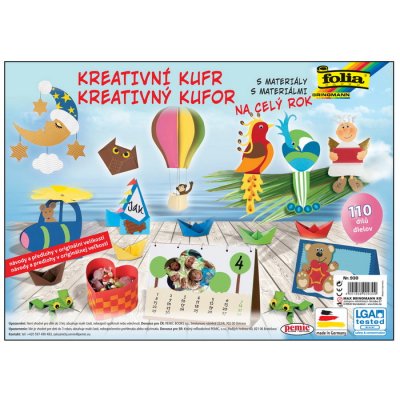 Folia Kreatívny kufor Celý rok, 110 ks