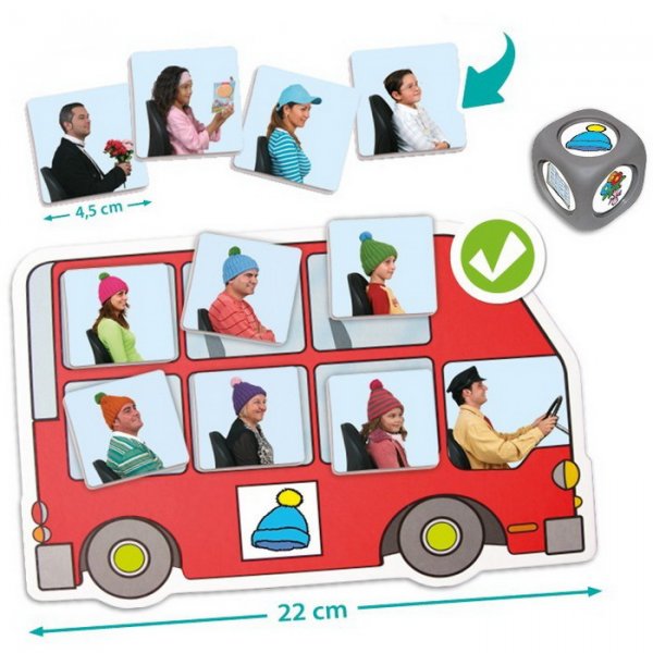 Akros Autobus - hra na priraďovanie