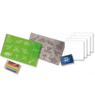 Ses Creative Penové pečiatky Dinosaury, 11 ks