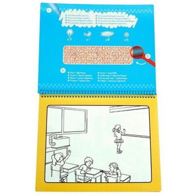Melissa & Doug - Magické pero DELUXE Okolo mesta, 8 obrázkov