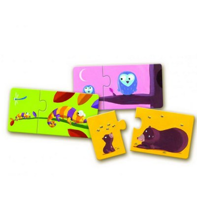 Djeco Puzzle duo Mama a dieťa