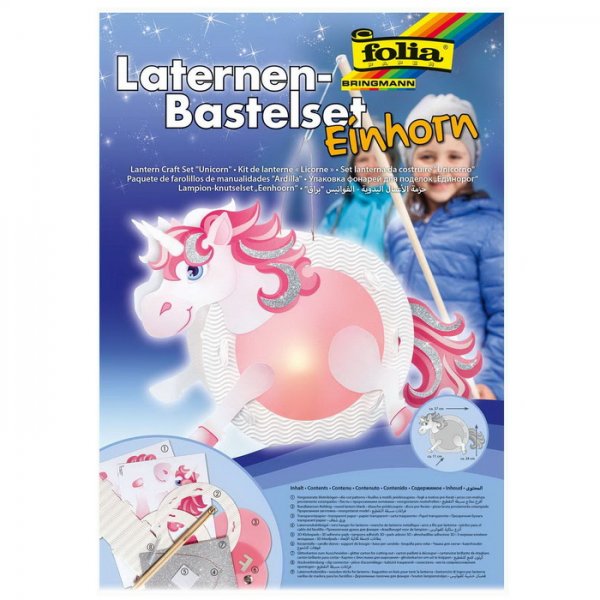 Folia Lampiónová sada Jednorožec