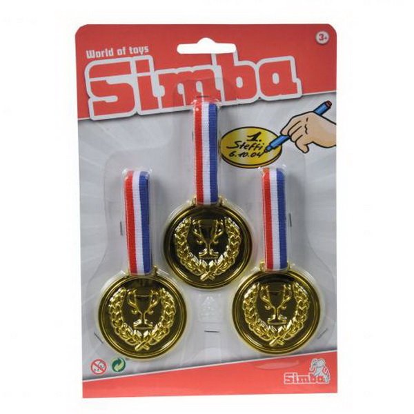 Simba Detská medailová sada, 3 ks
