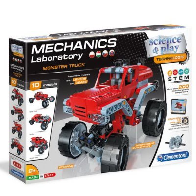 Clementoni Mechanické laboratórium Monster truck, 10 modelov