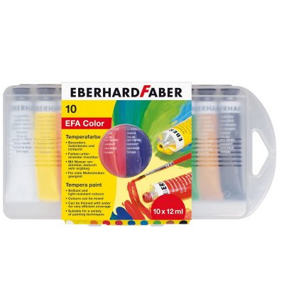 Eberhard Faber Temperové farby 10 x 12 ml