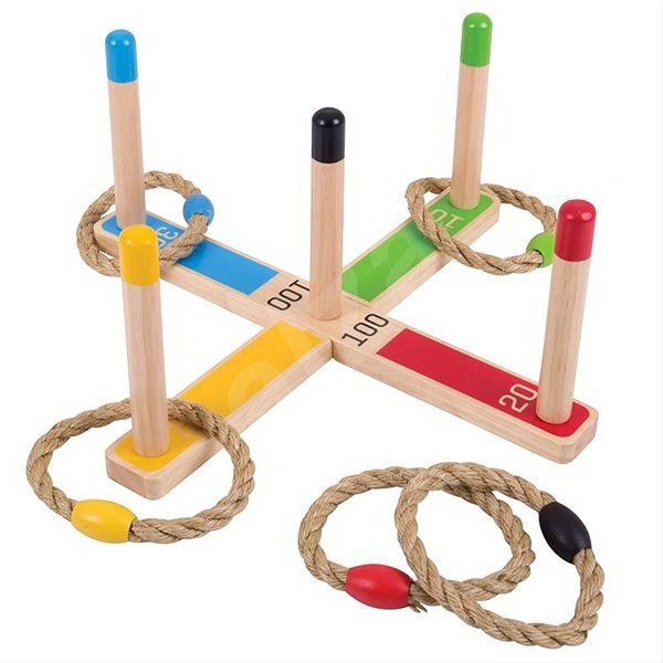 Bigjigs Toys Hádzanie krúžkov