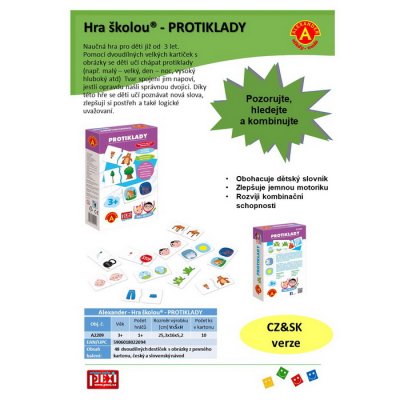 Hra školou - Protiklady