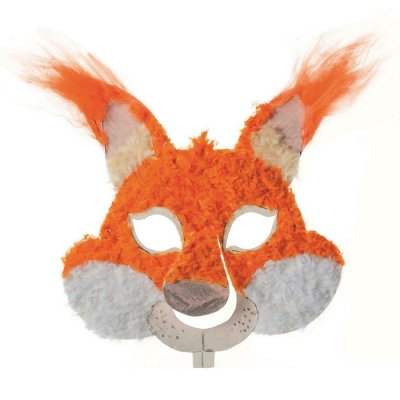 Folia Papierové masky Lesné zvieratá, 6 ks