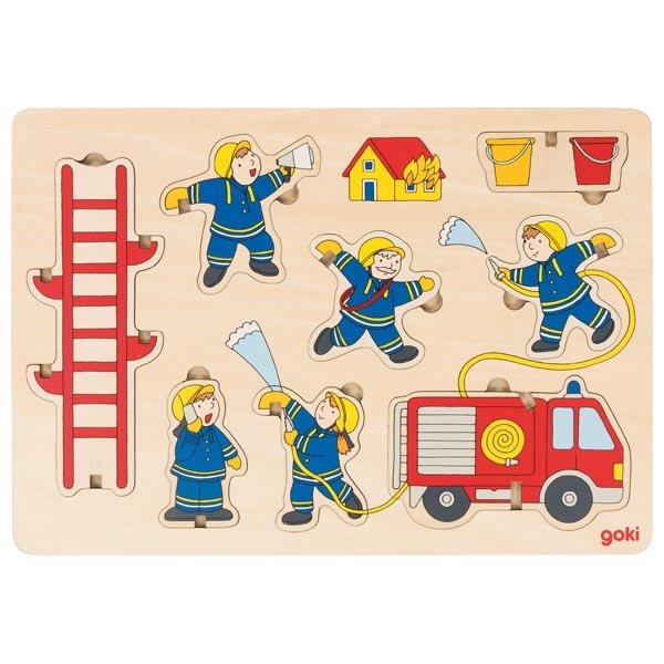 Goki 3D Puzzle Hasiči, 8 dielikov