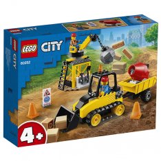 Lego City 60252 Buldozér na stavbe, 126 ks
