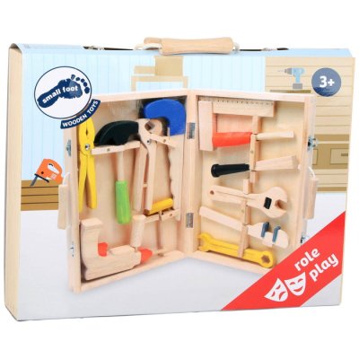 Small Foot Drevený box s náradím, 12 ks
