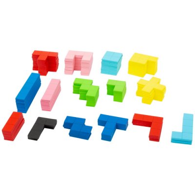 Školaká logická skladačka Tetris, 114 dielikov