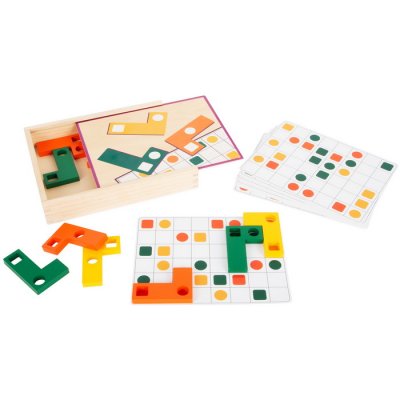Small Foot Vzdelávacia logická hra Tetris