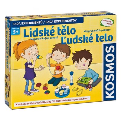 Kosmos Ľudské telo - experimenty pre predškolákov