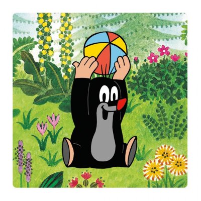 Dino Puzzle sada 3v1 Krtko na lúke