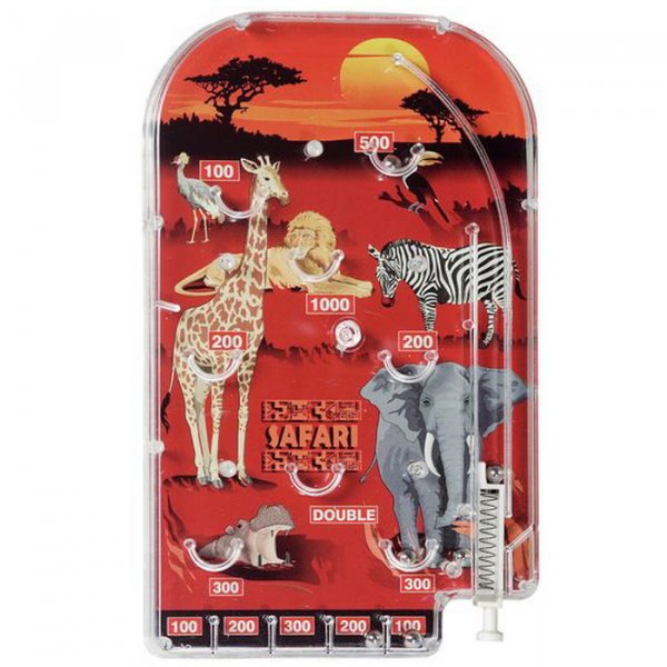 Retro hra pinball  Tivoli Safari