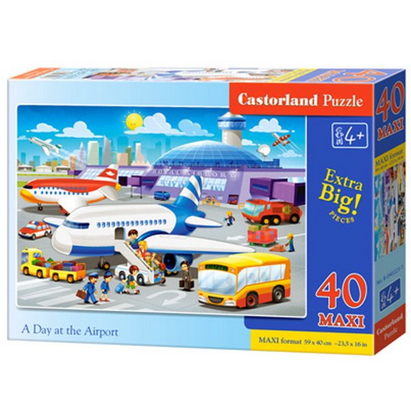 Castorland Puzzle Letisko, 40 dielikov