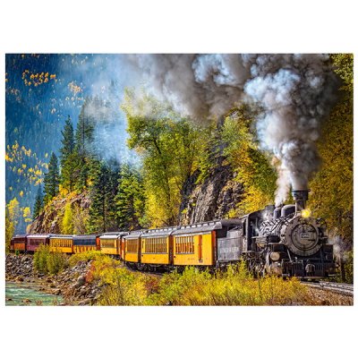 Castorland Puzzle Parná lokomotíva, 300 dielikov