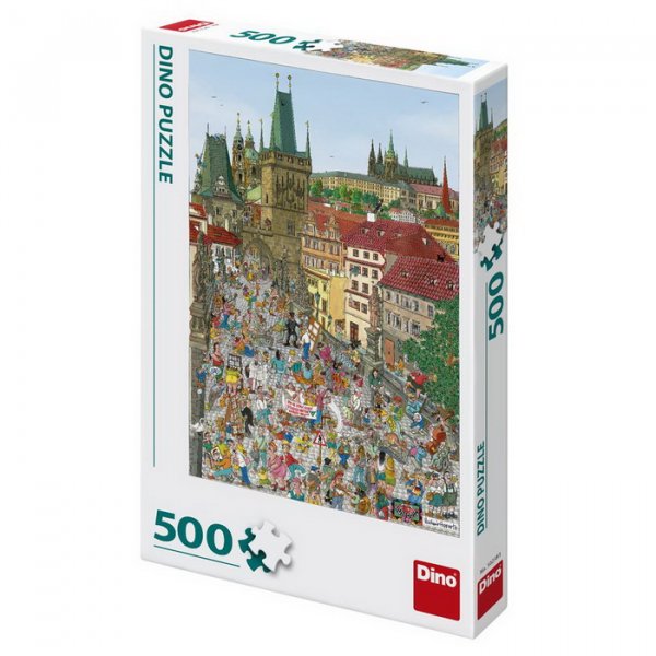 Dino Puzzle Mostecká věž, 500 dielikov