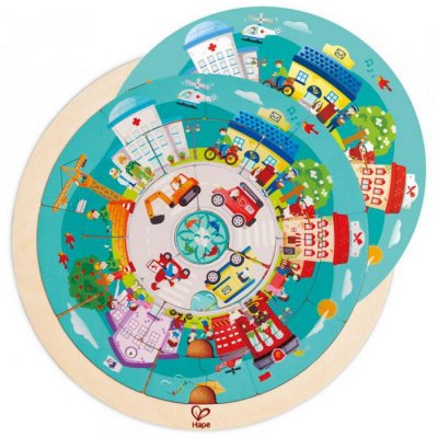 Hape Puzzle Povolania v kruhu, 20 dielikov