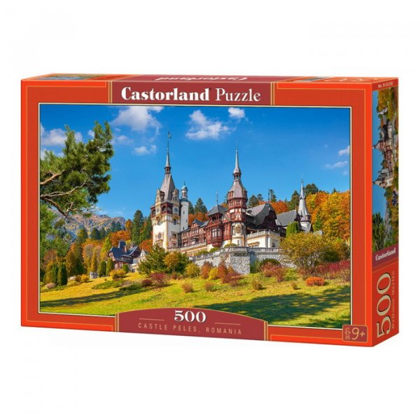 Castorland Puzzle Hrad Peles - Rumunsko, 500 dielikov