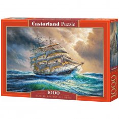 Castorland Puzzle Plachetnica na mori, 1000 dielikov