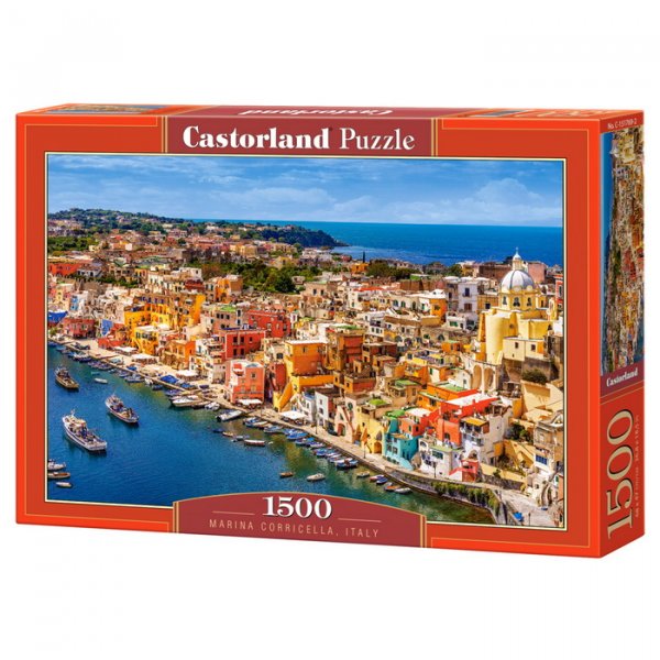 Castorland Puzzle Prístav Corricella, 1500 dielikov