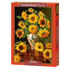 Castorland Puzzle Slnečnice vo váze, 1000 dielikov
