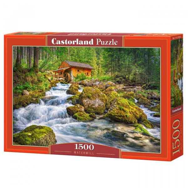Castorland Puzzle Vodný mlyn, 1500 dielikov