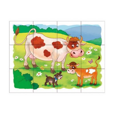 Dino Kubus Na farme, 3x4