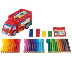 Faber Castell Fixky s klipom v kamióne, 33 ks