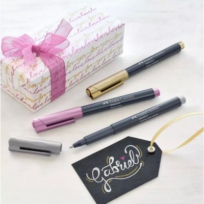 Faber Castell Popisovače univerzálne metalické, 6 ks