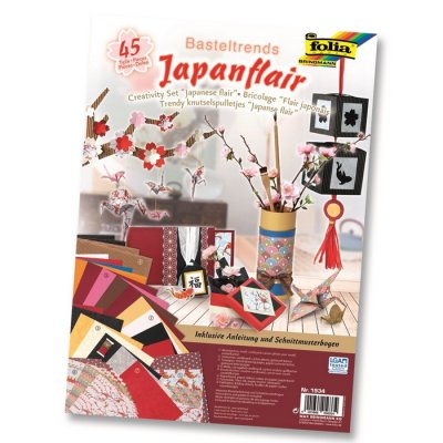 Folia Kreatívna sada - Japonský štýl, 45 ks