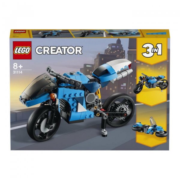 Lego Creator 31114 Supermotorka 3v1, 236 ks