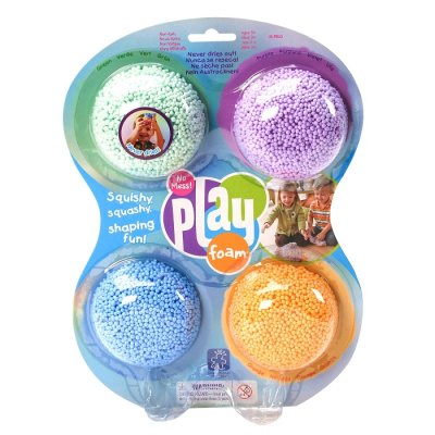 PlayFoam penová modelína Classic, 4 farby