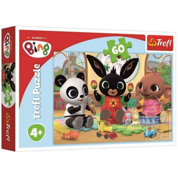 Trefl Puzzle V rytme Binga, 60 dielikov