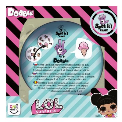 Dobble L.O.L. - postrehová hra 4+