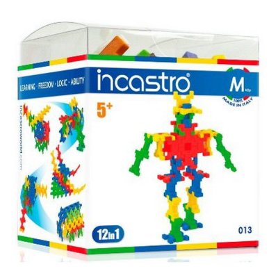 Incastro Stavebné kocky Cube M 40 dielikov