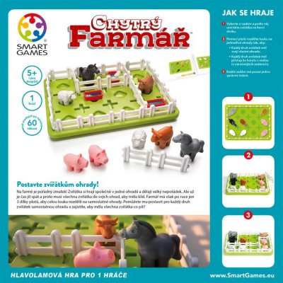 Smart Games Chytrý farmár, 60 rébusov