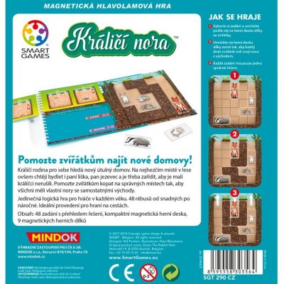 Smart Games Králičia nora, 48 rébusov
