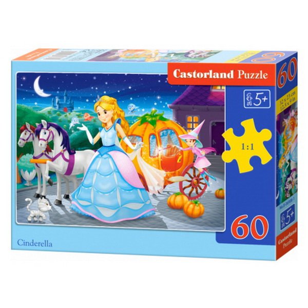 Castorlad Puzzle Popoluška, 60 dielikov