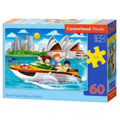 Castorland Puzzle Výlet na lodi po Sydney, 60 dielikov