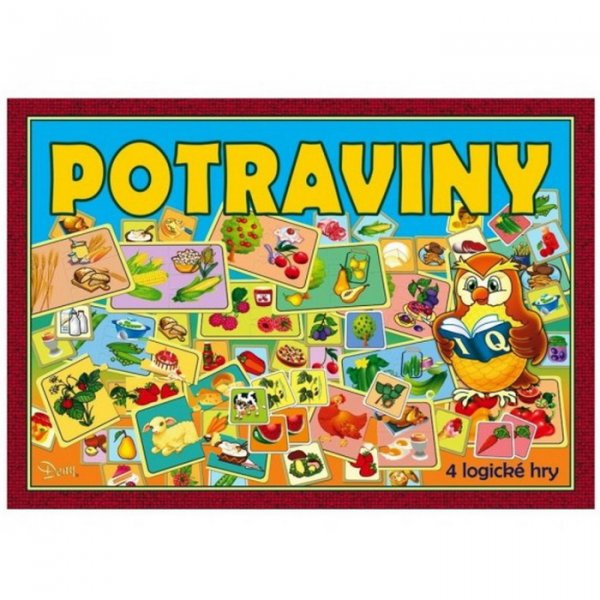 Hydrodata Potraviny logická hra 4v1