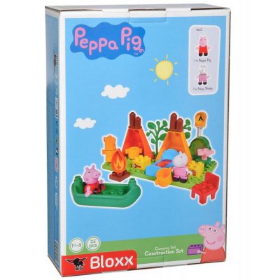 PlayBIG Bloxx Peppa Pig Kempingová súprava, 25 ks