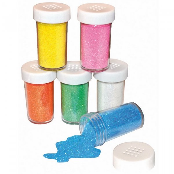 Playbox Trblietavý pastelový piesok, 6x20 g