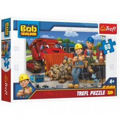 Trefl Puzzle Bob staviteľ: Bob a Wendy, 60 dielikov